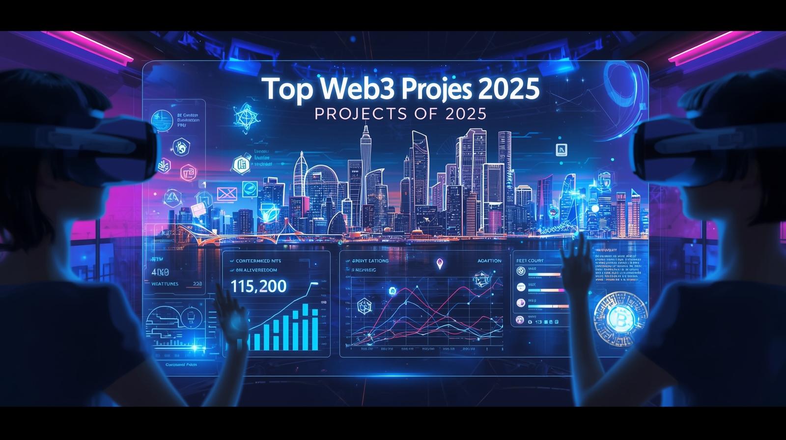 Top Web3 Projects in 2025: Shaping the Future of Decentralized Internet